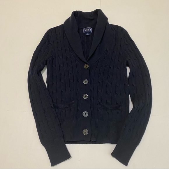 Chaps Sweaters - ❤️ Chaps Classics navy blue sweater, size small